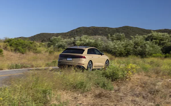 Cars wallpapers Audi Q8 55 TFSI quattro S line (Sakhir Gold Metallic) US-spec - 2025