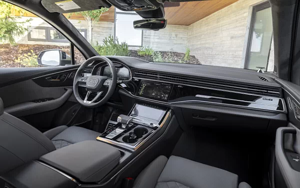 Cars wallpapers Audi SQ7 TFSI (Ascari Blue Metallic) US-spec - 2025