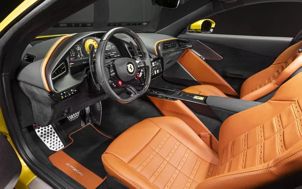Cars wallpapers Ferrari Amalfi (Giallo Montecarlo) - 2025