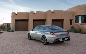 Cars wallpapers Hyundai Sonata Limited (Shimmering Silver Pearl) US-spec - 2019