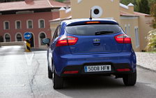 Cars wallpapers Kia Rio 5door Blue - 2011