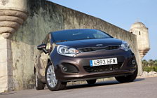 Cars wallpapers Kia Rio 5door Brown - 2011