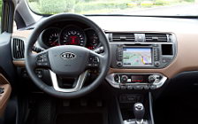 Cars wallpapers Kia Rio 5door Brown - 2011