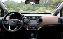 Cars wallpapers Kia Rio 5door Brown - 2011