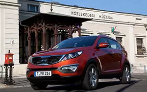 Cars wallpapers Kia Sportage (Techno Orange) - 2010