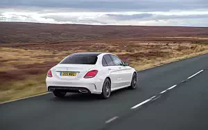 Cars wallpapers Mercedes-Benz C 250 d 4MATIC AMG Line UK-spec - 2018