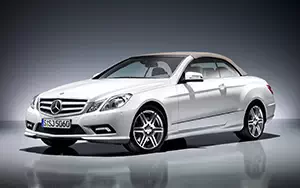 Cars wallpapers Mercedes-Benz E500 Cabriolet AMG Sports Package - 2010