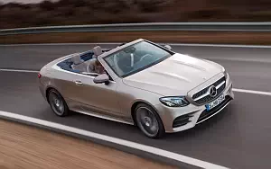 Cars wallpapers Mercedes-Benz E-class Cabriolet AMG Line - 2017