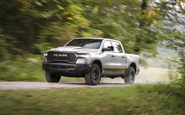Cars wallpapers Ram 1500 Rebel (Billet Silver Metallic/Diamond Black) - 2024